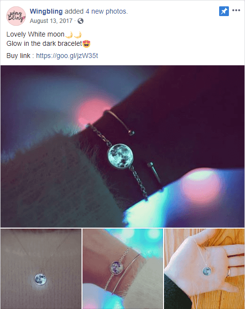 Moon Bracelet Ad