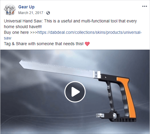 Universal Hand Saw Ad